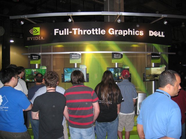 They also had desktops setup to demonstrate their video boards running the latest games. (qc052008.jpg, 640w x 480h )