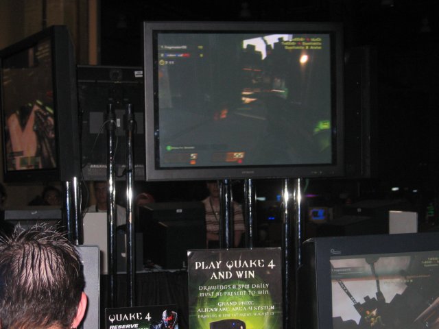 The primary attraction was a 10 player Quake 4 Free For All. (qc052020.jpg, 640w x 480h )