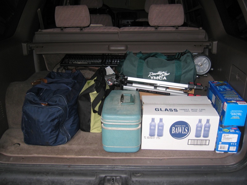 The car is loaded and we are ready to leave. (qc070009.jpg, 800w x 600h )