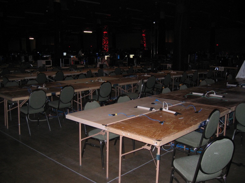 There were many empty seats at the back of the BYOC. (qc072045.jpg, 800w x 600h )